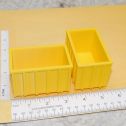 Pair Tonka Custom 3D Printed Plastic Yellow Tiny Tonka Cargo Bin Main Image