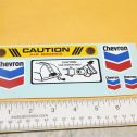 Tonka Turbine Cab Chevron Tanker Semi Replacement Sticker Set Main Image