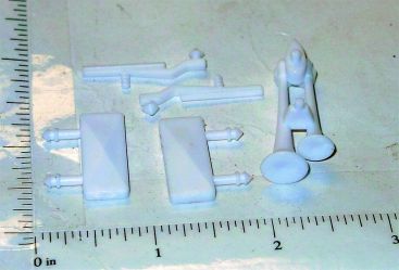 Structo Plastic Mirror/Airhorn/Wipers Truck Accessory Set Toy Parts Main Image