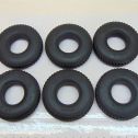 Smith Miller B-Mack Script Herringbone Replacement Set/6 Tire Toy Part Main Image