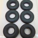 Smith Miller B-Mack Script Herringbone Replacement Set/6 Tire Toy Part Alternate View 1