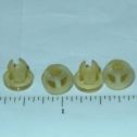 Four 58-61 Plastic Tonka Replacement Headlight Toy Part Main Image