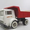 Ertl White Cabover Engine Style Truck Windshield Toy Part Alternate View 1