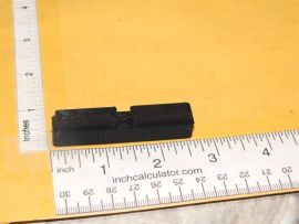 Tonka Custom 3D Printed Black Plastic Tonka Turbine Bumper Insert