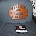 Gasoline Alley Toys & Antiques Custom Snapback Hat w/Laser Etched Leather Patch Alternate View 1