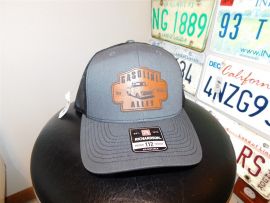 Gasoline Alley Toys & Antiques Custom Snapback Hat w/Laser Etched Leather Patch