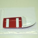 Tonka Red w/Deck Plastic Rowboat Accessory Replacement Toy Part Main Image