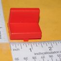 Tonka Injection Mold Red Plastic Seat Replacement Toy Part Main Image