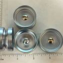 Set of 4 Tonka Bulldozer/Crane Wheel Replacement Toy Part Main Image