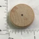 Marx 1" Wood Replacement Wheel/Tire Toy Part Alternate View 1