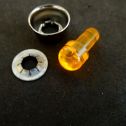 Tonka Replacement Custom Amber Flasher w/Bezel Toy Part Alternate View 1