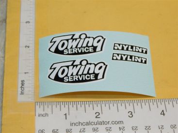 Nylint Towing Service Wrecker Tow Truck Replacement Sticker Set Main Image