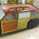 Wyandotte Toytown Estate Wagon Pressed Steel Side Door Replacements L&R Alternate View 2