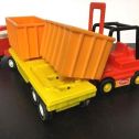 Pair Tonka Custom 3D Printed Plastic Yellow Tiny Tonka Cargo Bin Alternate View 4