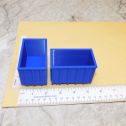 Pair Tonka Custom 3D Printed Plastic Blue Tiny Tonka Cargo Bin Main Image