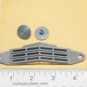 Marx 3D Printed Plastic Studebaker Cab Truck Replacement Grill Toy Part Main Image