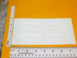 Buddy L Pan Am Clipper Cargo Small Semi Truck Replacement Sticker Set