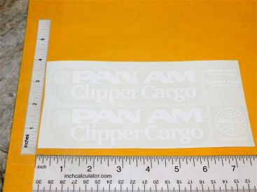 Buddy L Pan Am Clipper Cargo Small Semi Truck Replacement Sticker Set Main Image