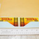 Pair Tonka Turbo Diesel Truck Replacement Door Stickers Main Image