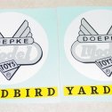 Pair Doepke Yardbird Ride On Train Car Sticker Set Main Image Pair Doepke Yardbird Ride On Train Car Sticker Set Main Image