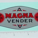Magna Vender Silver Graphic Replacement Vending Machine Sticker Main Image Magna Vender Silver Graphic Replacement Vending Machine Sticker Main Image