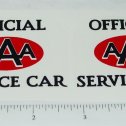 Pair Wyandotte AAA Service Car Towing Truck Stickers Main Image Pair Wyandotte AAA Service Car Towing Truck Stickers Main Image