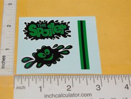 Nylint Spoiler Hot Rod Car Replacement Sticker Set Nylint Spoiler Hot Rod Car Replacement Sticker Set