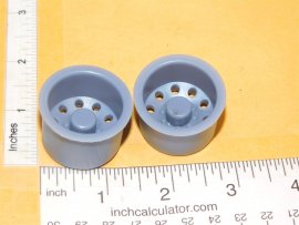 Pr Custom 3D Printed Tonka/Smith Miller Wide Wheel Dish In Toy Parts Pr Custom 3D Printed Tonka/Smith Miller Wide Wheel Dish In Toy Parts