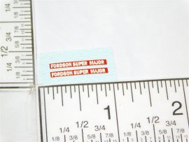 Matchbox #K-11 Fordson Tractor & Trailer Replacement Sticker Set Matchbox #K-11 Fordson Tractor & Trailer Replacement Sticker Set