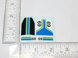 Corgi Mach 1 Ford Mustang Replacement Sticker Set Corgi Mach 1 Ford Mustang Replacement Sticker Set