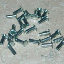 25 Semi Tubular 1/8" by 5/16" Tonka Rivets Main Image 25 Semi Tubular 1/8" by 5/16" Tonka Rivets Main Image