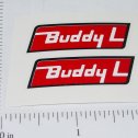 Pair Buddy L Red/Blk Rectangle Stickers Main Image Pair Buddy L Red/Blk Rectangle Stickers Main Image