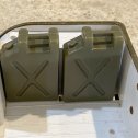 Pair Injection Mold Plastic Gasoline Cans for Tonka Army Jeep & Others Alternate View 3 Pair Injection Mold Plastic Gasoline Cans for Tonka Army Jeep & Others Alternate View 3